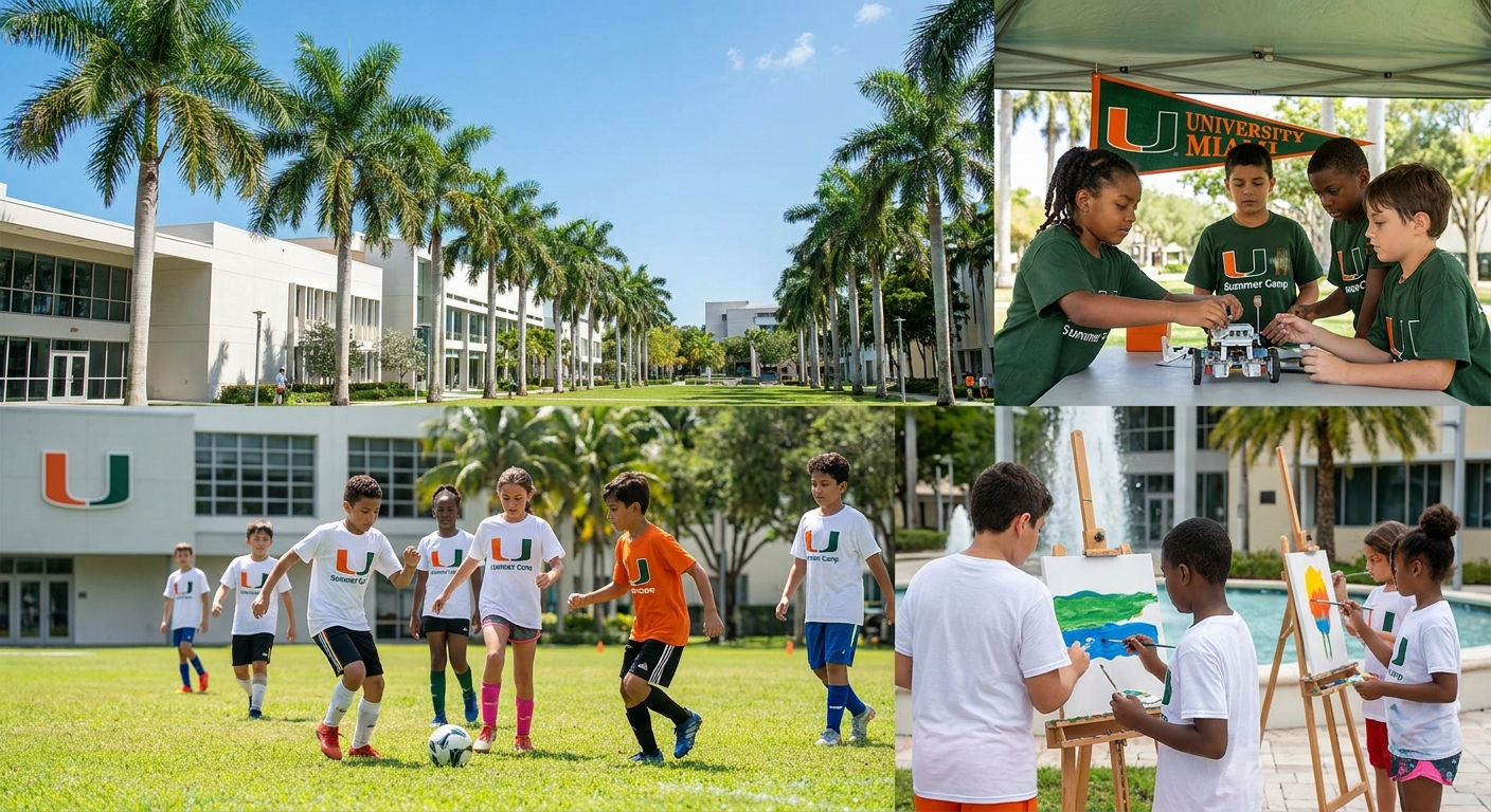 Can Kids Attend Summer Camp at the University of Miami?