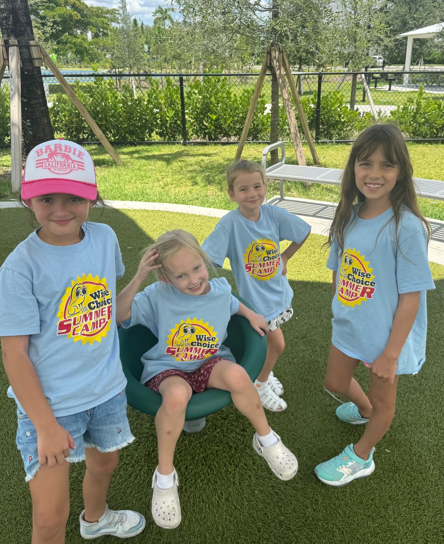 Children enjoying both half day and full day summer camp activities in Miami