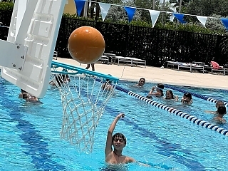 Kids Having Fun in Pool